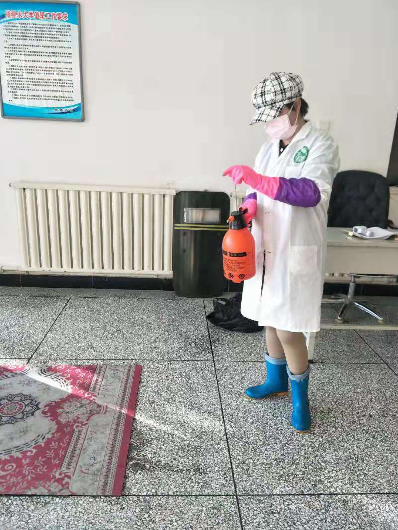 各办公楼消毒